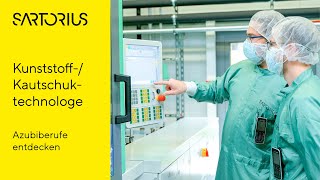 Ausbildung bei Sartorius Kunststoff und Kautschuktechnologe [upl. by Matlick409]