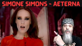 Metal Dude  Musician REACTION  SIMONE SIMONS  quotAeternaquot OFFICIAL MUSIC VIDEO [upl. by Oicneconi]