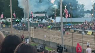 tractor pulls at warren county fair [upl. by Arraes861]