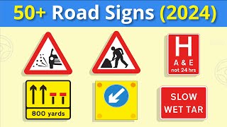 UK Road Signs 2024 licensed by dvsa roadsigns theorytest [upl. by Chace]