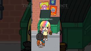 Poor Girl Becomes Rich Because Saving a Billionaires Pet🤩🥰🐶😏 tocaboca tocalifeworld shorts fyp [upl. by Aikmat]