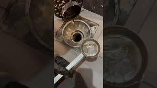 MOLTEN LEAD and Oakum is still used in some drain lines What are your thoughts on this plumbing [upl. by Skill910]