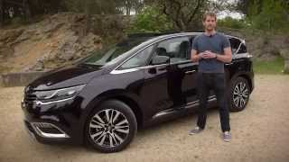 Renault Espace Energy TCE 200 Initiale Paris 2015 Test  ilovecars [upl. by Adham]