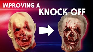 Rehauling a Knock Off Halloween Officer Francis Mask [upl. by Starlin]