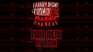 Marios Madness V2 OST  Main Menu [upl. by Jethro522]