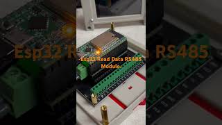 Esp32 Read Data RS485 Module Systems Temp Control arduinoproject [upl. by Maggee]