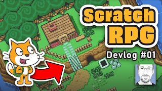 Scratch RPG  Devlog 01  Splitting amp Stamping Sprite Sheets [upl. by Reivazx]