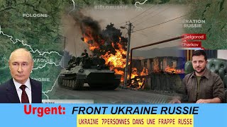 UKRAINE AFFIRME 7 PERSONNES MORTES DANS UNE Frappe RUSSE [upl. by Lorola]