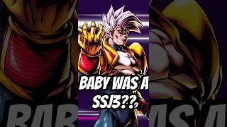 Super Saiyan 3 Baby Vegeta in Dragon Ball GT dragonball dbz goku [upl. by Notse]