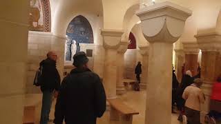 Dormition Abbey Mount Sion Jerusalem Israel [upl. by Uriiah]