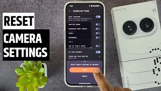 how to reset camera app settings in nothing phone 2a [upl. by Ennaehr456]