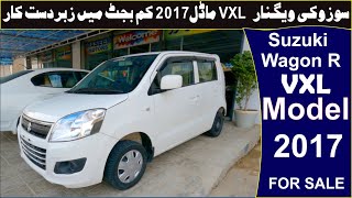 Suzuki Wagon R VXL Model 2017 Lahore Registration Lifetime Token Price Full Review [upl. by York]