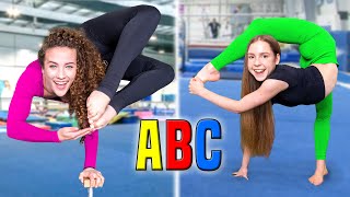 ABC EXTREME Flexibility Challenge VS Anna Mcnulty [upl. by Naitsirc]