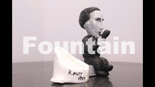 Creating a Mini Marcel Duchamp amp His Famous Fountain  Timelapse [upl. by Hamilah]