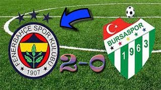 Fenerbahçe 21 Bursaspor  Maç Özeti 1080p  06052018 [upl. by Pickard]