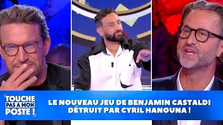 Le nouveau jeu de Benjamin Castaldi se fait détruire par Cyril Hanouna [upl. by Cope]