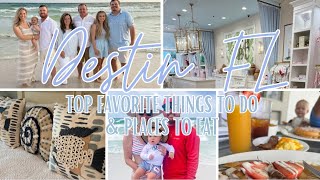 OUR FAVORITE THINGS TO DO IN DESTIN FLORIDA Best Eating Places amp Stay [upl. by Gnihc]