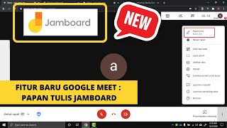 How To Use Google Jamboard As A Whiteboard In Google Meet  Tutorial Guide For Distance Learning [upl. by Tabbatha]