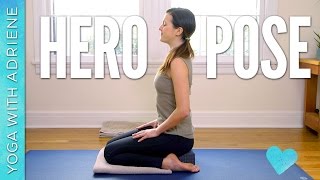 Hero Pose  Virasana  Foundations of Yoga [upl. by Alistair]