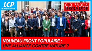 Nouveau Front Populaire  une alliance contrenature   Ça vous regarde  14062024 [upl. by Nawud]