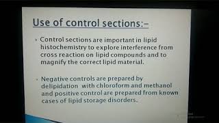 Lipid histochemistry and Lipids Identification and Demonstration in histopathological specimen [upl. by Ardnaed212]