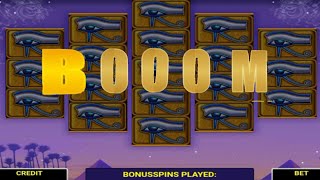 EYE OF RA CASINO SLOTS BIG WIN 🔥🔥  BOOOM لعبة خرافية [upl. by Adnic]