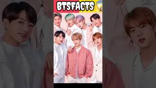 Top interest facts about bts😱😱trending facts bts shortsviral instagood [upl. by Einnej136]