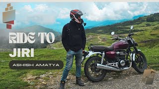 KATHMANDU to JIRI Motorcycle ride  Nepal  Yatri [upl. by Narib]