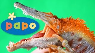 Papo® BARYONYX Review  NEW for 2016 [upl. by Alhak]