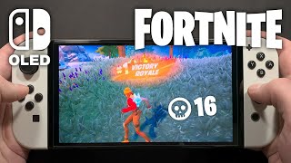 Fortnite on Nintendo Switch OLED 311 [upl. by Florette711]