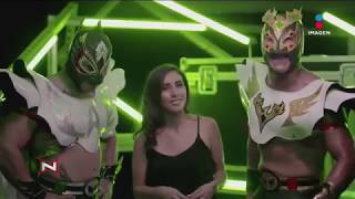 El debut de Ala de Oro y Ala de Plata  Nación Lucha Libre [upl. by Palla]