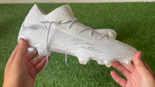 Puma Future 7 Ultimate FGAG Boots Review  On Feet amp Unboxing ASMR 4K [upl. by Worsham]