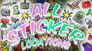 All Sticker Locations  Bee Swarm Simulator [upl. by Atsuj328]