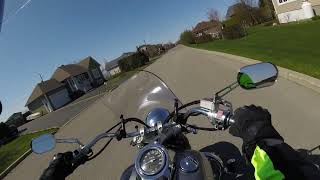 Suzuki VL800 walk around and ride [upl. by Anileve]