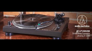 AudioTechnica ATLP120XBTUSB Turntable Opening amp Content Review [upl. by Yzus]