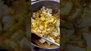 Easy Paneer Curry  shorts food madhumilanvlogs [upl. by Llertal548]