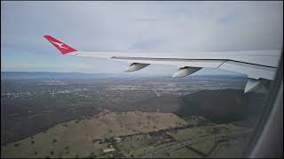 Qantaslink Airbus A220300 VHX4C QF1273 Takeoff from Canberra [upl. by Neerol]