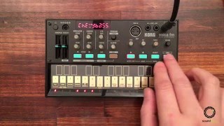 KORG volca fm 2  Sequencer [upl. by Litnahs696]