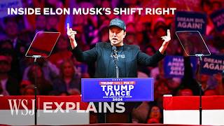 Why Elon Musk and His Tech Allies Want Trump to Win Now  WSJ [upl. by Nnaxor]