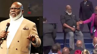 Bishop TD Jakes Exposed Faking A Stroke During Sunday Sermon [upl. by Nosreffej]