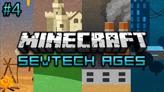 Minecraft SevTech Ages Survival Ep 4  I Made An Oops [upl. by Peyton]