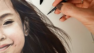 How to Draw Realistic Portraits with WATERCOLOR PENCILS  StepbyStep Tutorial [upl. by Drusy]