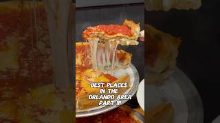 BEST PLACES TO EAT IN THE ORLANDO AREA PART I giordanos pizza deepdish chicagopizza orlando [upl. by Aham]