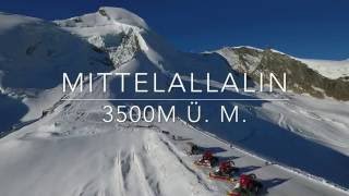 SaasFee Mittelallalin 3500m ü M [upl. by Eyr207]