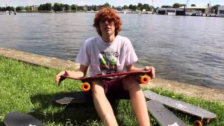 Longboarding Landyachtz Mini Cruiser Review Dinghy amp Tugboat GermanDeutsch [upl. by Ifar462]