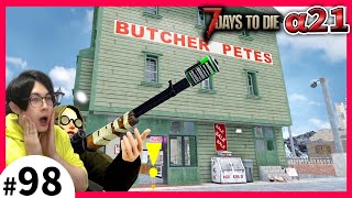 【BUTCHER PETES】探索開始！ゾンビが頭良すぎてワロタｗ【7DaysToDieα217DTDセブンデイズトゥダイSteam】98 [upl. by Noyart]