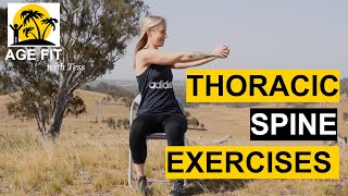 Thoracic Spondylosis Exercises [upl. by Martell]