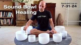 Sound Bowl Healing  45 Mins  73124  432hz SoundBowlHealing PeaceAndLove [upl. by Vanthe]