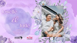 Joselle and Jude The Wedding Reception Live on November 16 2024 at Stalla Suite [upl. by Myrilla129]