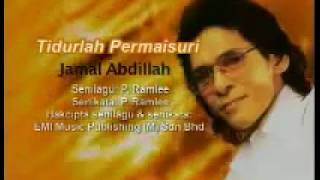 Jamal Abdillah Tidurlah Permaisuri lirik [upl. by Isaiah]